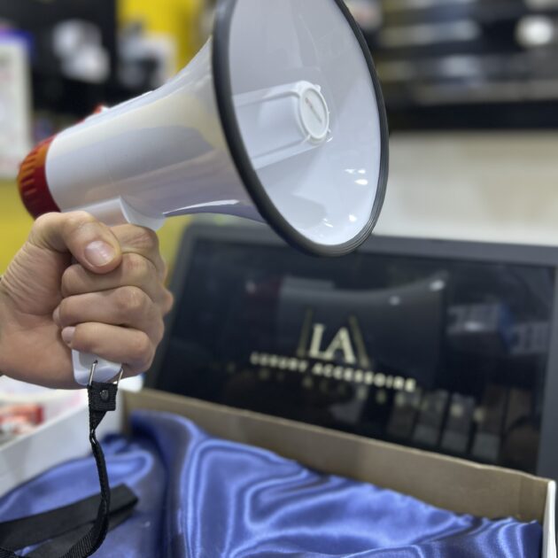 ميغافون بدون أسلاك بارلور قوي الصوت Mégaphone sans fil silverton